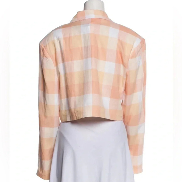 NWOT FOR LOVE & LEMONS x DOLLS KILL EUGENIE CROP BLAZER TOP Small - Picture 4 of 7